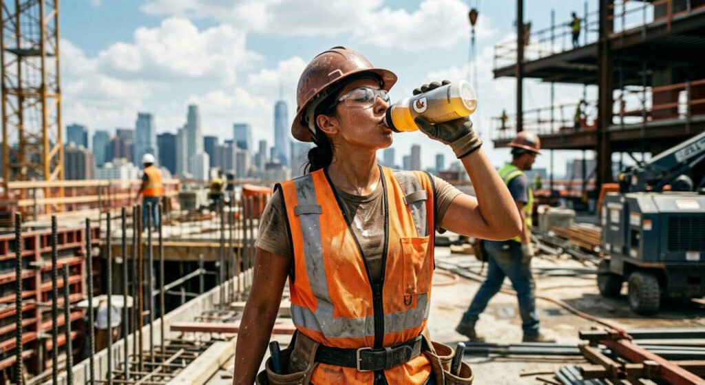 Top 7 Best hydration and energy support for construction labor in heat