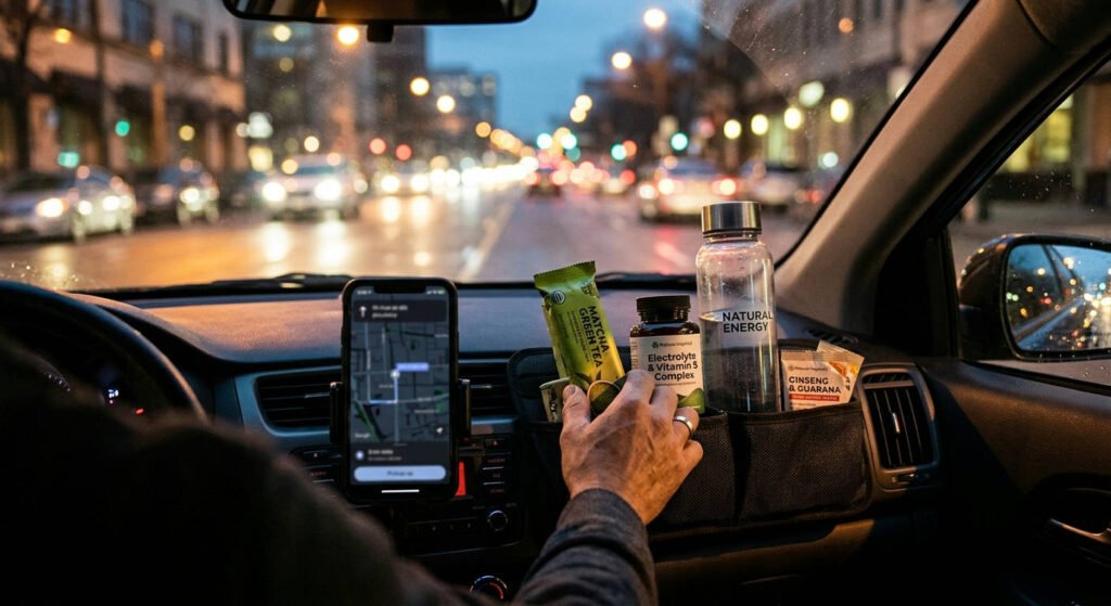 Best energy support supplements for rideshare drivers long shifts